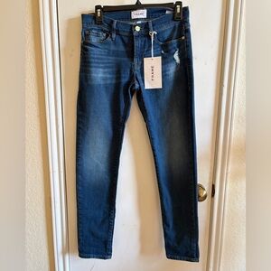 Frame Le Garçon mid rise straight fit  woman jeans size 24